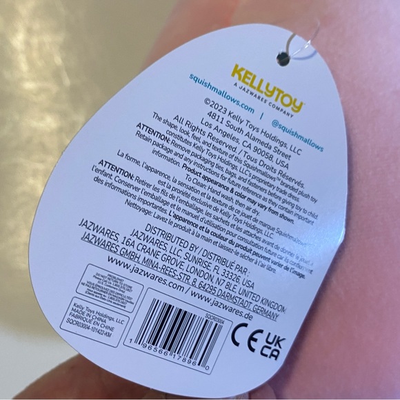 Squishmallows Peter the pig NWT 8” high - Picture 6 of 6